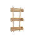 Rev-A-Shelf Rev-A-Shelf Wood Wall Cabinet Adjustable Spice Rack 4ASR-18